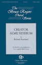 Creator Alme Siderum SATB choral sheet music cover